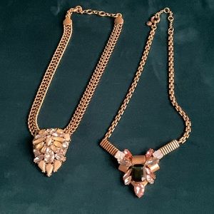 J Crew Statement Necklace set